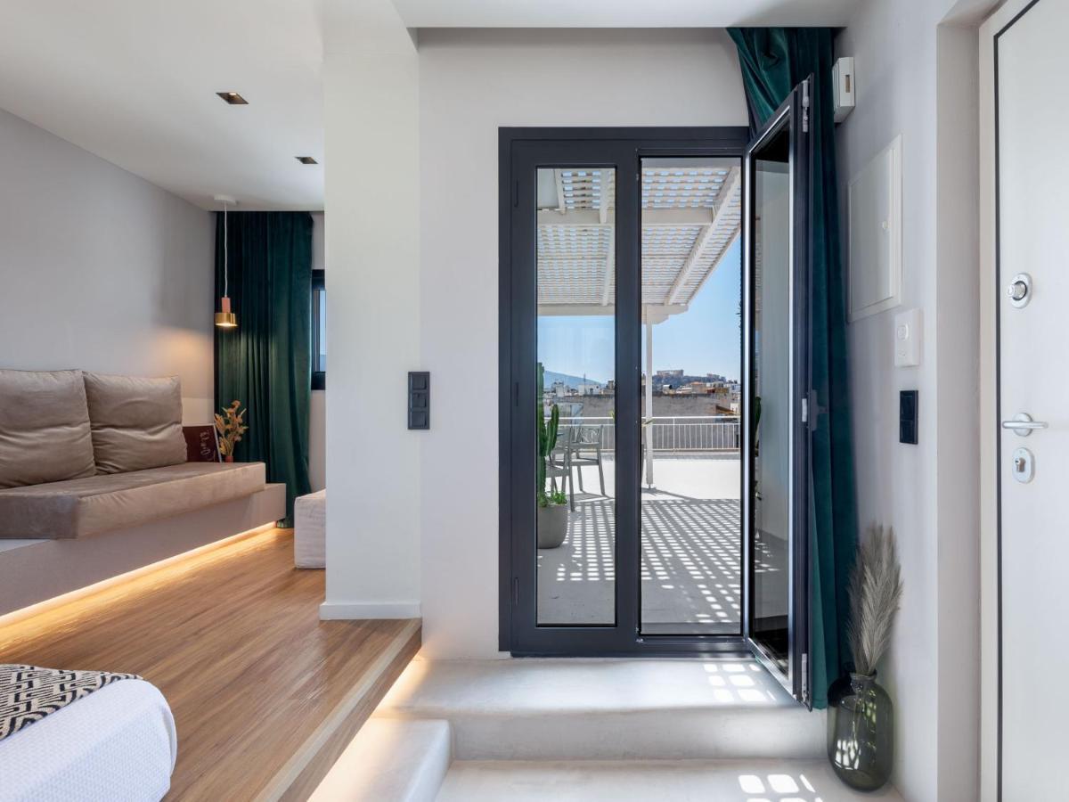 Acropol Studio Loft With Amazing View & Terrace Athen Exterior foto